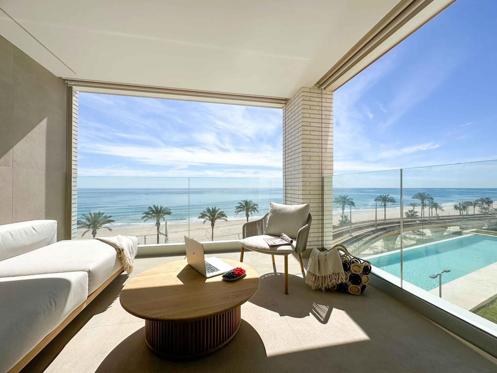 Lantia. Amaneceres De Ensueno Y Piscina Con Vistas Lägenhet El Campello Exteriör bild
