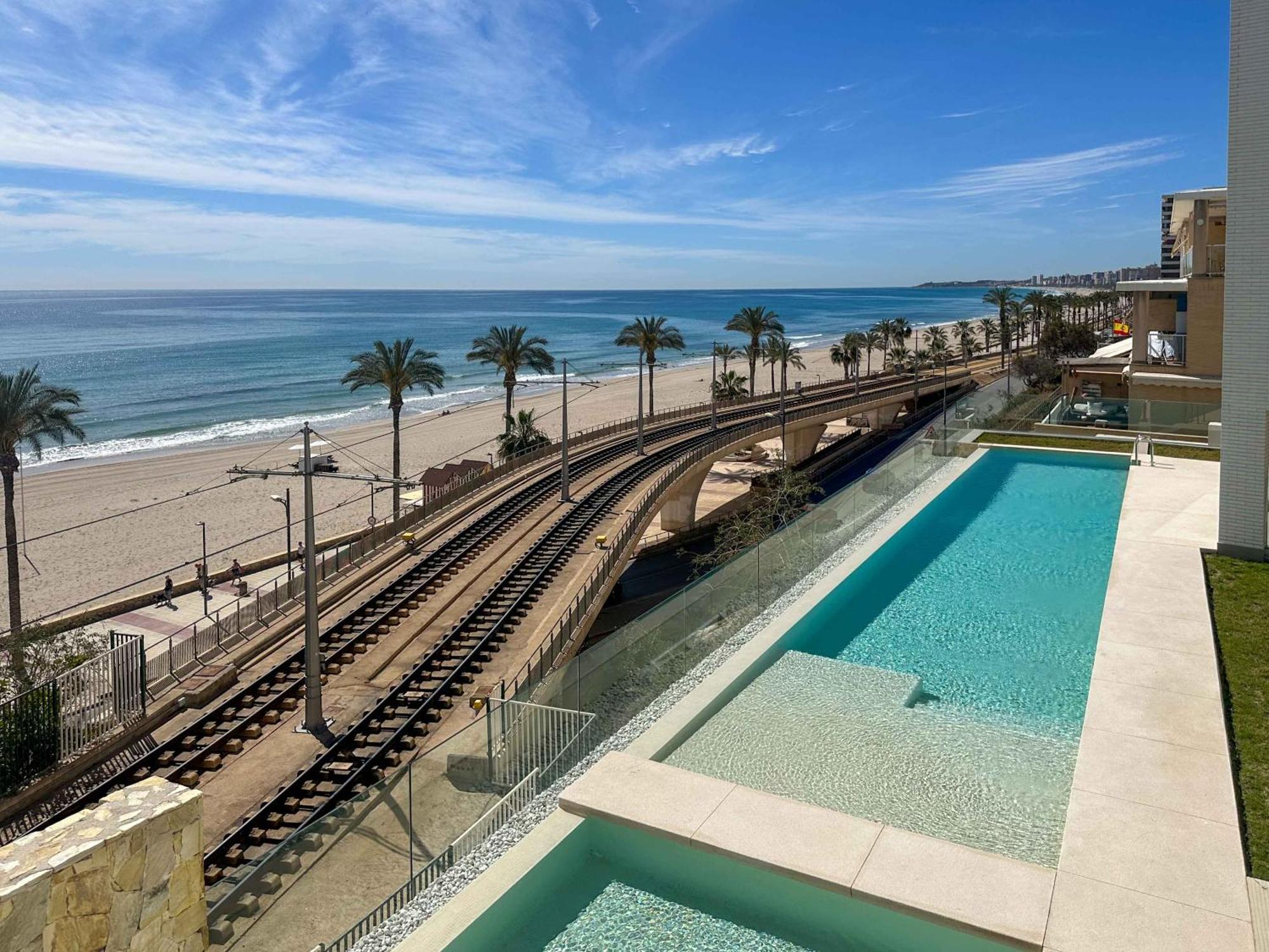 Lantia. Amaneceres De Ensueno Y Piscina Con Vistas Lägenhet El Campello Exteriör bild